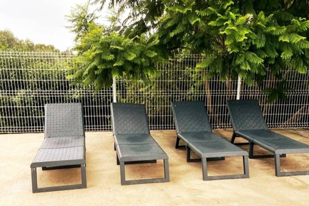 Casa Campo Con Piscina Y Barbacoa Para 6 Personas En Plena Naturaleza Picassent Bagian luar foto