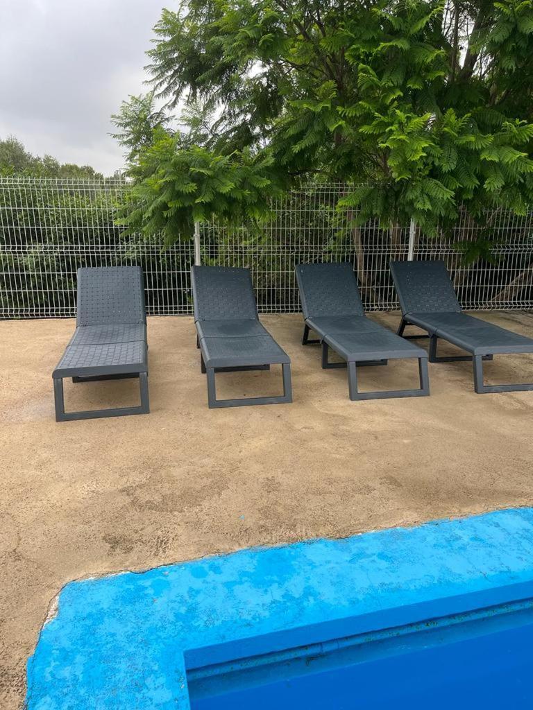 Casa Campo Con Piscina Y Barbacoa Para 6 Personas En Plena Naturaleza Picassent Bagian luar foto